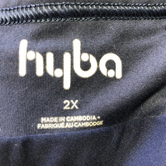 Hyba Navy Stretch Golf/Tennis/Sports Casual Skort Size 2X - Picture 6 of 13